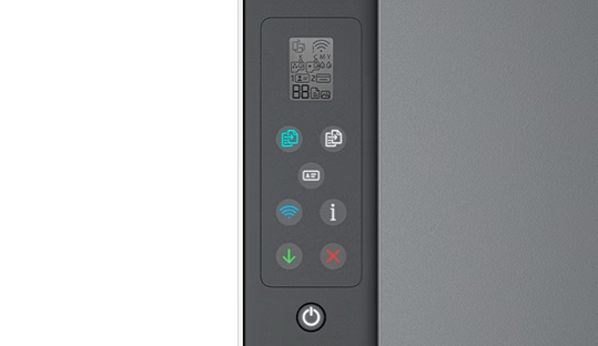 Bảng điều khiển máy in HP dễ dùng
