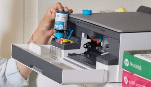 Máy in HP dễ thay mực