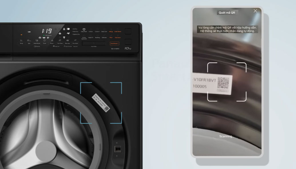 Hướng dẫn kết nối máy giặt Panasonic với điện thoại từ A đến Z