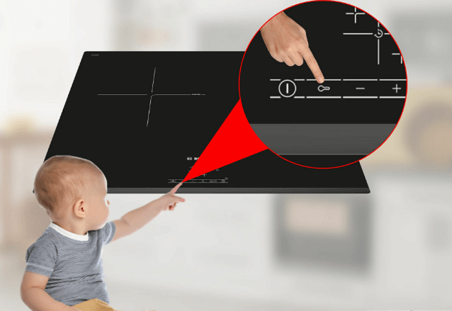 Cách mở bếp từ bị khóa do bật tính năng khóa trẻ em