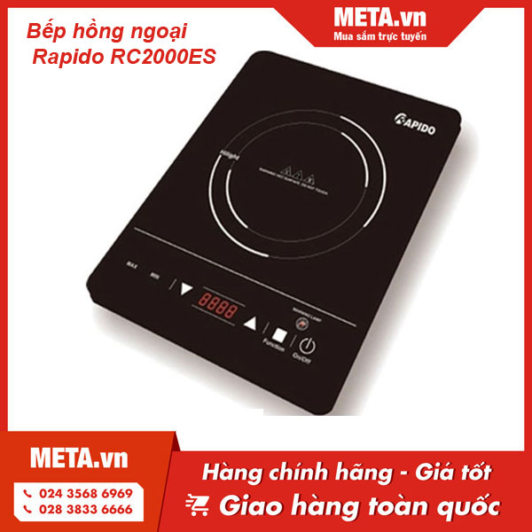 Bếp hồng ngoại Rapido RC2000ES