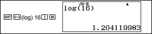 Cách tính log trên máy tính Casio FX 580