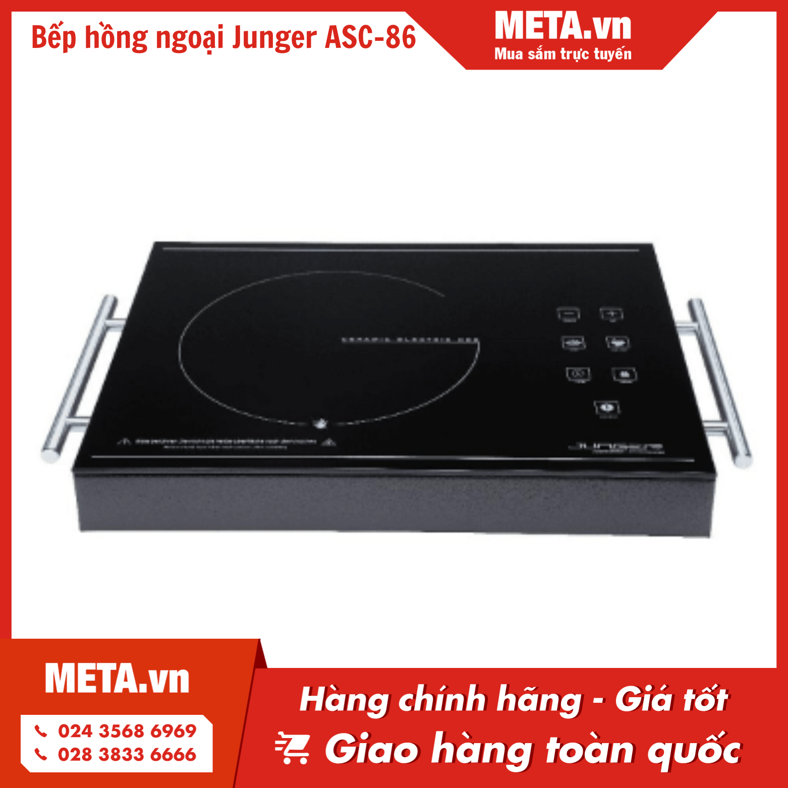 Bếp hồng ngoại Junger ASC-86