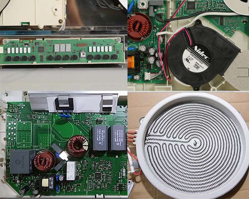 Cấu tạo bếp hồng ngoại