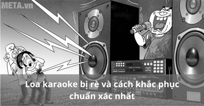 Loa karaoke bị rè và cách khắc phục chuẩn xác nhất