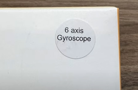 Vỏ hộp chuột bay có nhãn con quay hồi chuyển 6 hướng (6 axis Gyroscope)