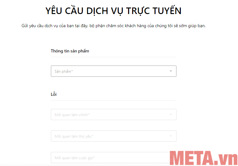 Cách yêu cầu dịch vụ sửa chữa tivi TCL