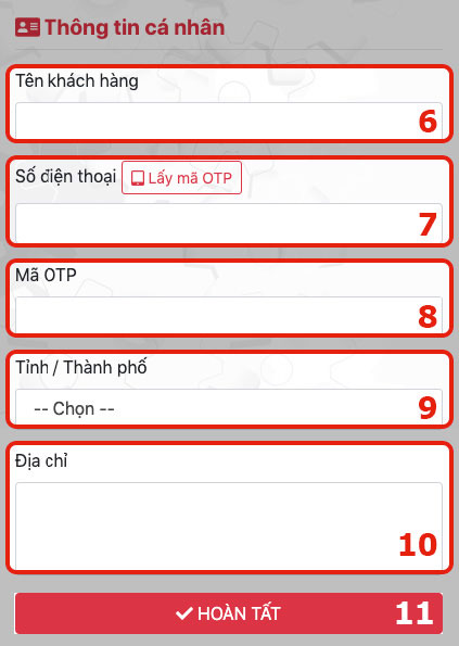 Cách kích hoạt bảo hành tivi Sharp qua website cho khách hàng cá nhân