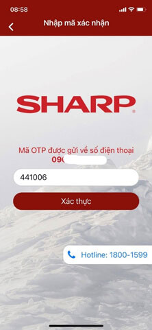 Cách kích hoạt bảo hành tivi Sharp qua ứng dụng eWarranty