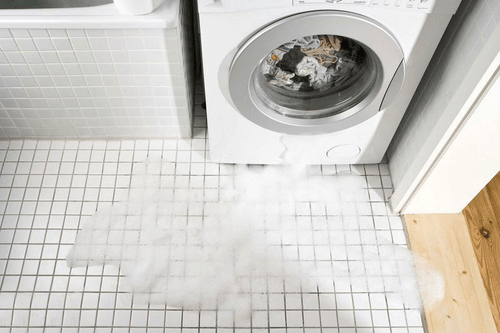 Cách khắc phục máy giặt bị tràn bọt ra ngoài