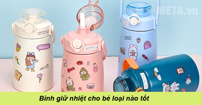 Bình giữ nhiệt cho bé cute