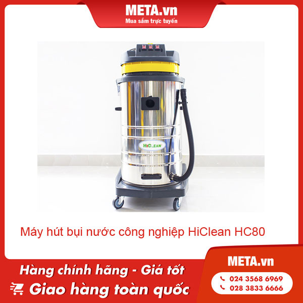 Máy hút bụi nước công nghiệp HiClean HC80
