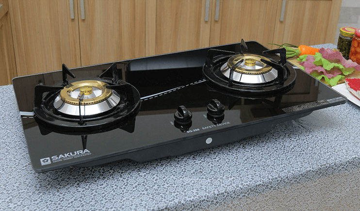 Bếp gas âm Sakura là một trong những hãng bếp gas âm tốt hiện nay