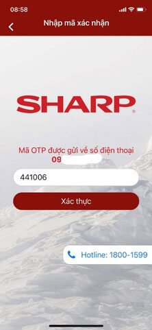 Hướng dẫn kích hoạt bảo hành tủ lạnh Sharp thông qua app