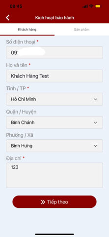 Cách kích hoạt bảo hành tủ lạnh Sharp thông qua app