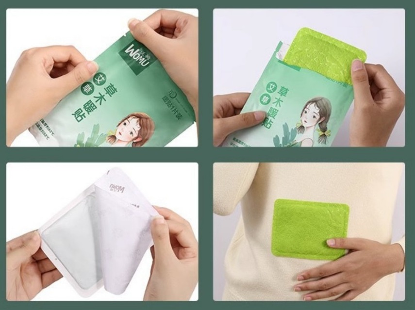 Cách sử dụng miếng dán giữ nhiệt đau bụng kinh