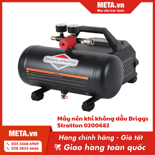 Máy nén khí không dầu 6 lít Briggs Stratton 0200682