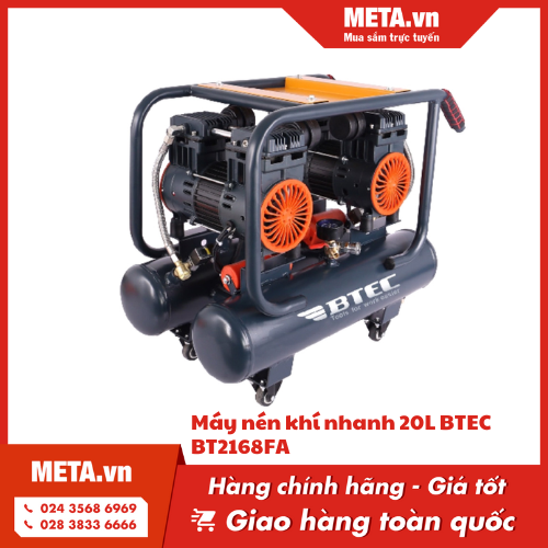 Máy nén khí nhanh 20L BTEC BT2168FA
