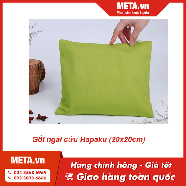 Gối ngải cứu Hapaku (20x20cm)