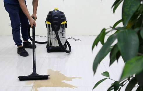 Đầu hút nước của máy hút bụi
