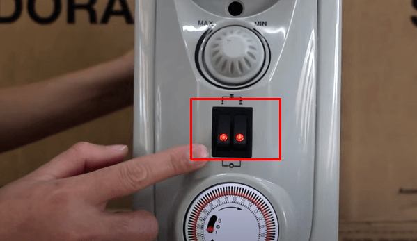 Cách bật/tắt máy sưởi dầu Tiross 