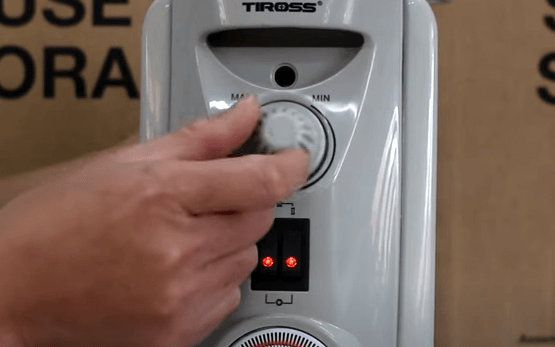 Cách đặt và tùy chỉnh nhiệt độ trên máy sưởi dầu Tiross