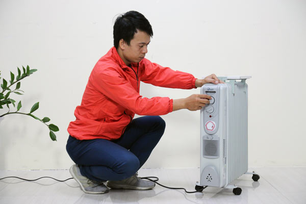 Lưu ý gì về cách sử dụng máy sưởi dầu?