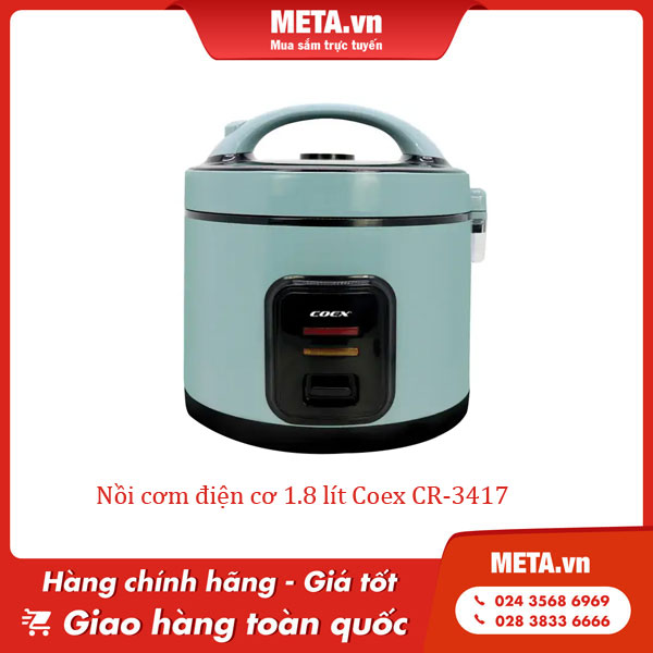 Nồi cơm điện cơ 1,8 lít Coex CR-3417