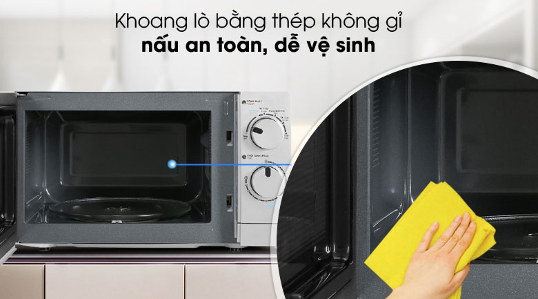 Cấu tạo lò vi sóng - Khoang lò