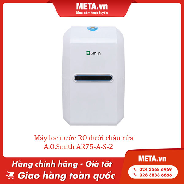 Máy lọc nước RO dưới chậu rửa A.O.Smith AR75-A-S-2