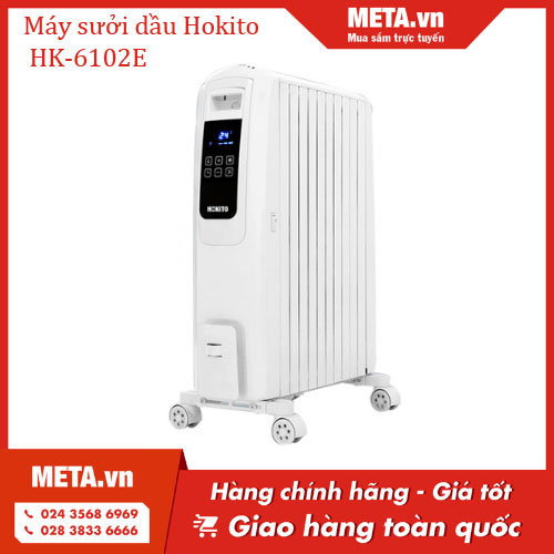 Máy sưởi dầu Hokito HK-6102E