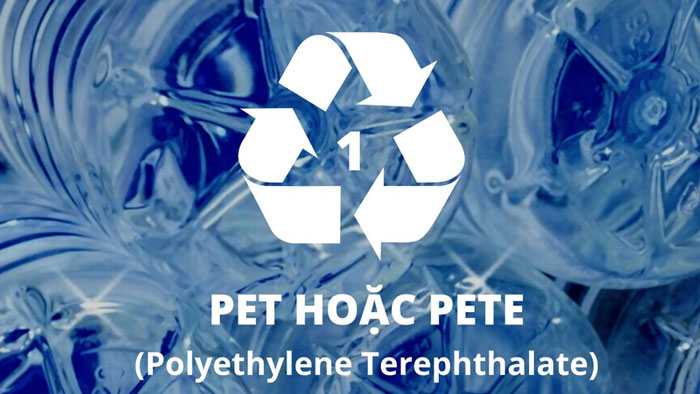 Các ký hiệu đồ nhựa dùng được lò vi sóng - Ký hiệu số 1