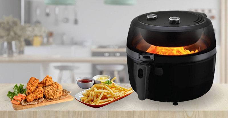 review nồi chiên không dầu Rapido về công nghệ