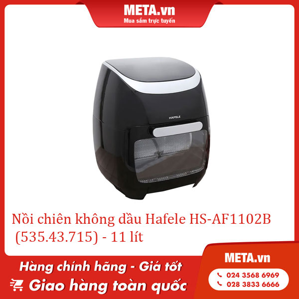Đánh giá nồi chiên không dầu Hafele - Nồi chiên không dầu Hafele HS-AF1102B (535.43.715)