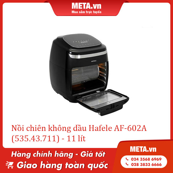 Đánh giá nồi chiên không dầu Hafele - Nồi chiên không dầu Hafele AF-602A (535.43.711)