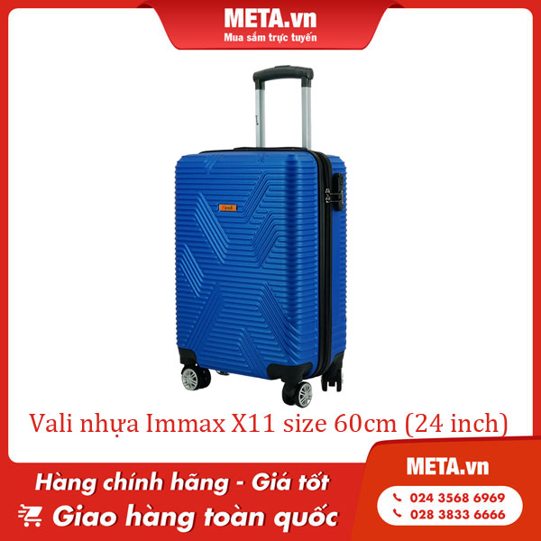 Vali nhựa Immax X11 size 60cm