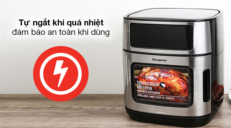 Đánh giá nồi chiên không dầu Kangaroo về tính năng, chức năng