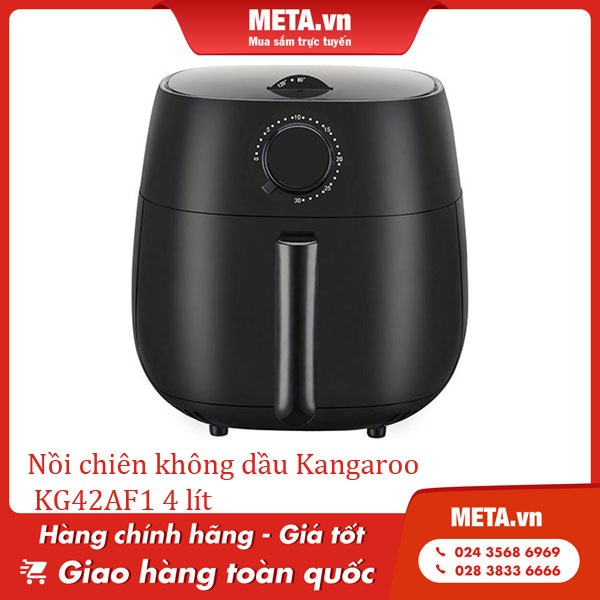 Đánh giá nồi chiên không dầu Kangaroo - Nồi chiên không dầu Kangaroo KG42AF1