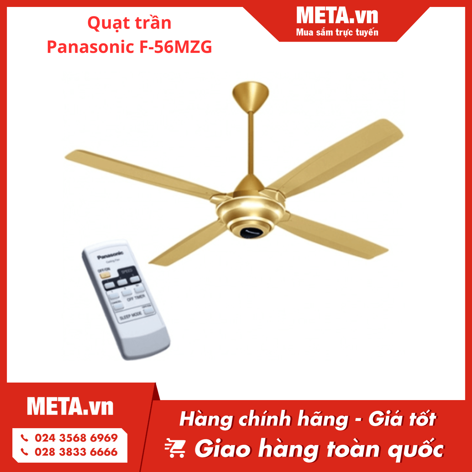 Quạt trần Panasonic F-56MZG