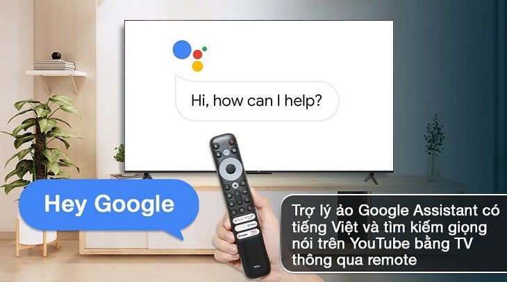 Khi nào cần tắt giọng nói Google trên tivi TCL?