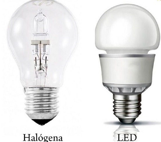 So sánh đèn halogen và đèn LED