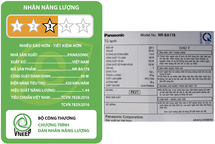 Cách kích hoạt bảo hành tủ lạnh Panasonic - Kiểm tra số máy, kiểu máy