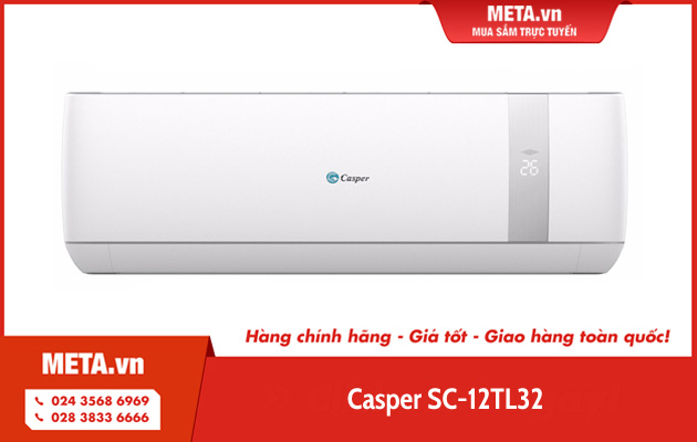 Điều hòa Casper 1 chiều 12000BTU SC-12TL32