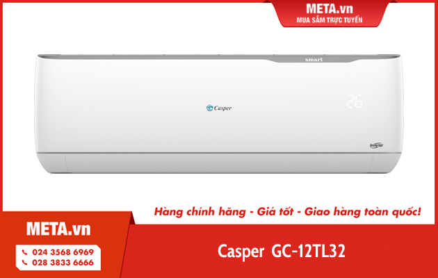 Điều hòa 1 chiều Casper Inverter 1.5 HP GC-12TL32