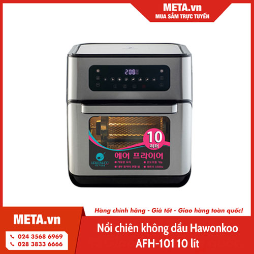 Review nồi chiên không dầu Hawonkoo - Nồi chiên không dầu Hawonkoo AFH-101 10 lít