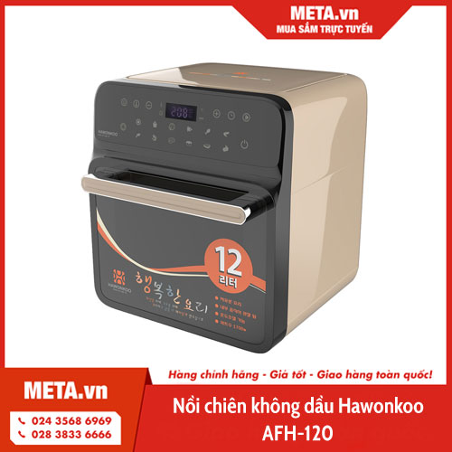 Review nồi chiên không dầu Hawonkoo - Nồi chiên không dầu Hawonkoo AFH-120