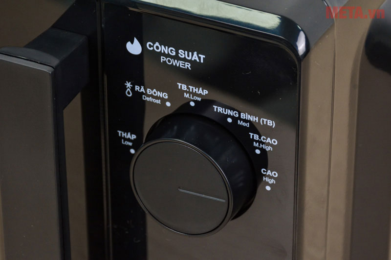 Các bước rã đông bằng lò vi sóng - chọn công suất
