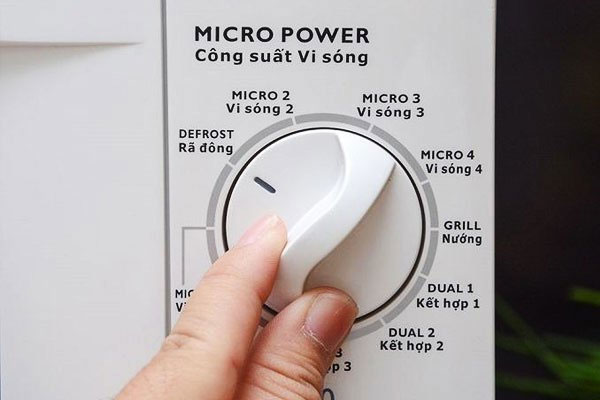 Tìm hiểu các chế độ rã đông lò vi sóng