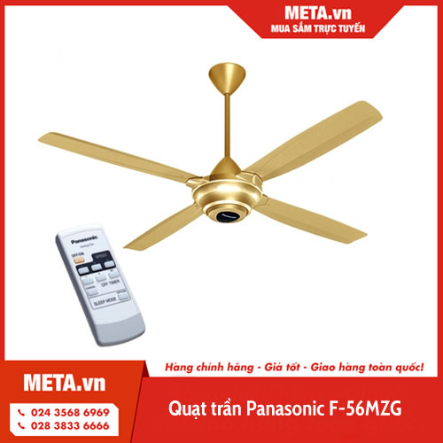 Nên mua quạt trần nào - Quạt trần Panasonic F-56MZG