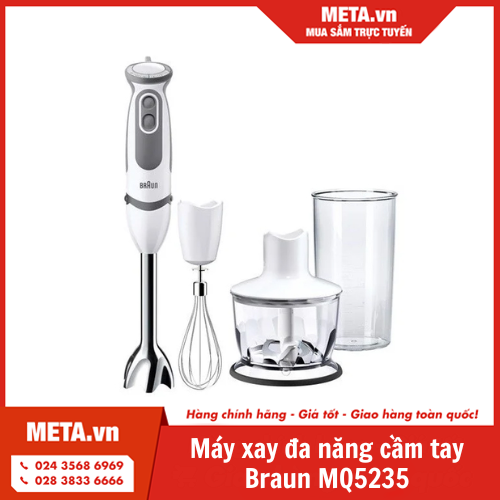 Máy xay đa năng cầm tay Braun MQ5235